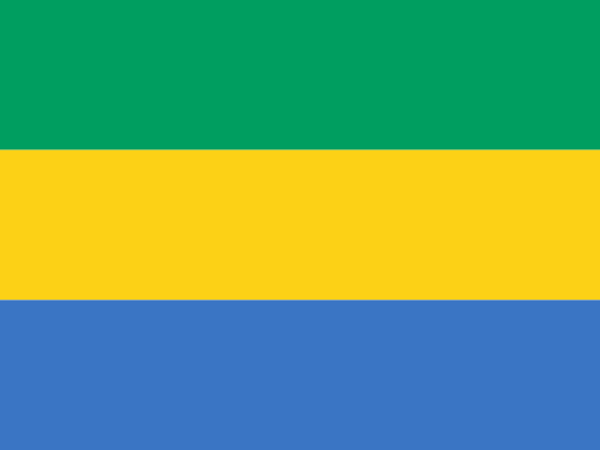 flag of Габон